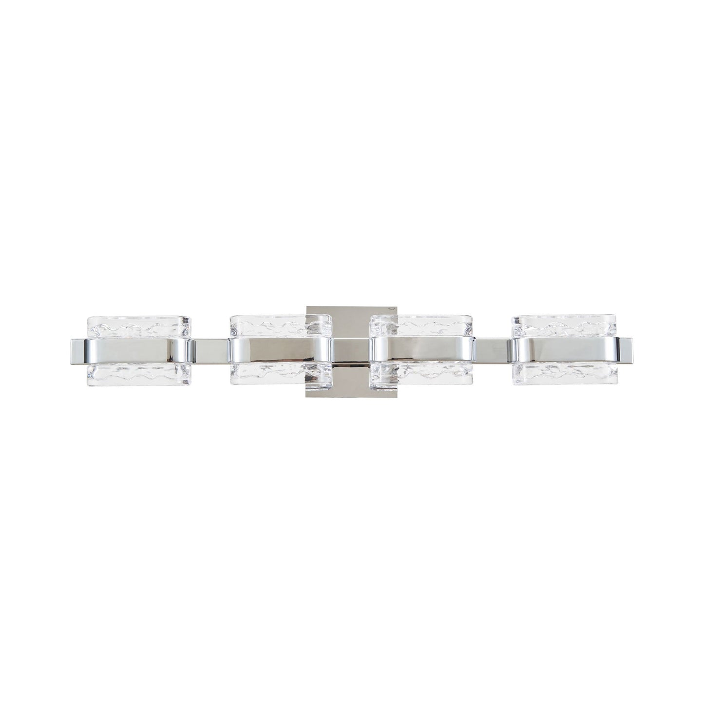JoJo LED Bath Vanity Light in Brushed Nickel (4-Light).