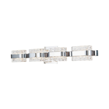 JoJo LED Bath Vanity Light in Chrome (4-Light).