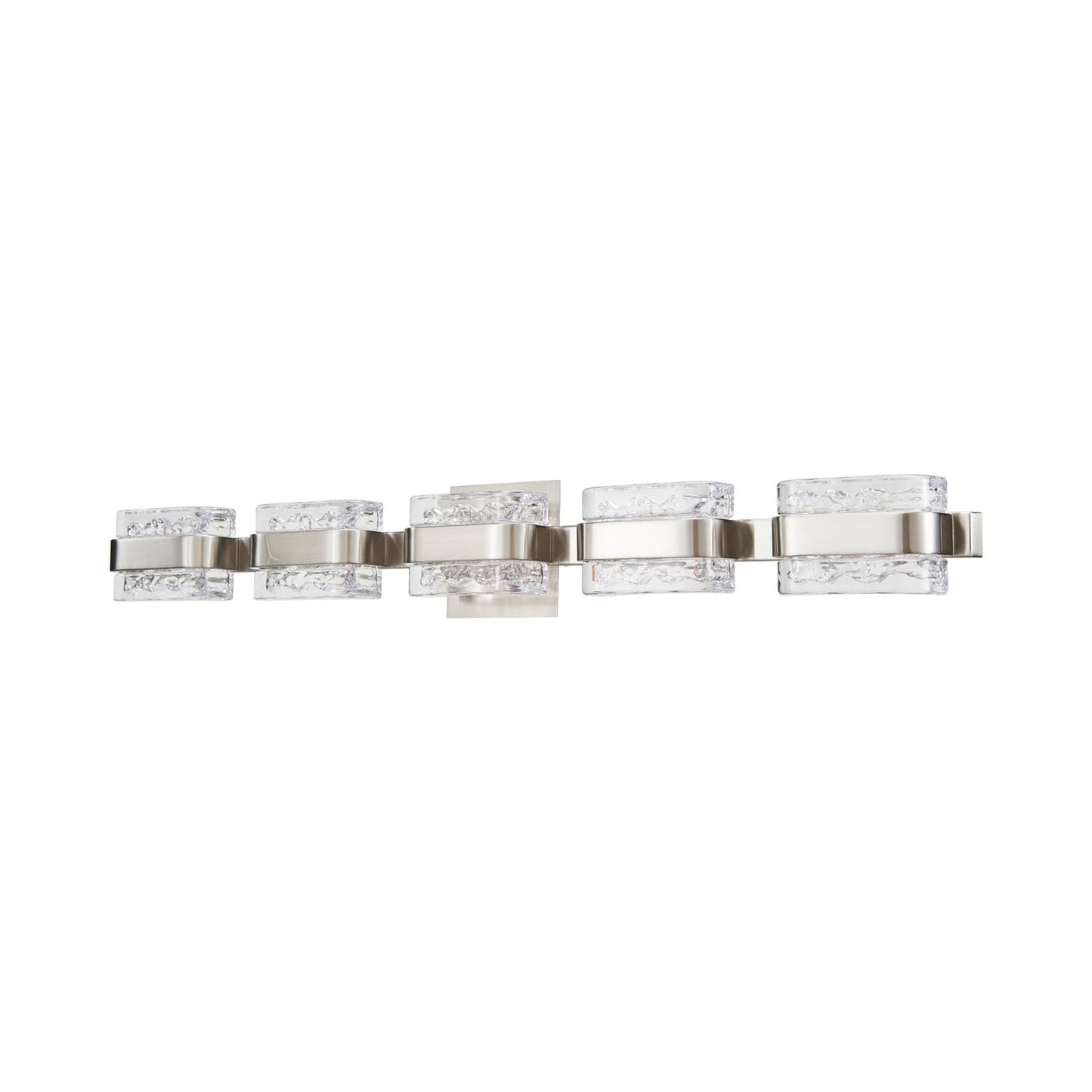 JoJo LED Bath Vanity Light in Brushed Nickel (5-Light).