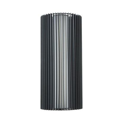 Lava Outdoor LED Wall Light in Matte Black (16-Inch).
