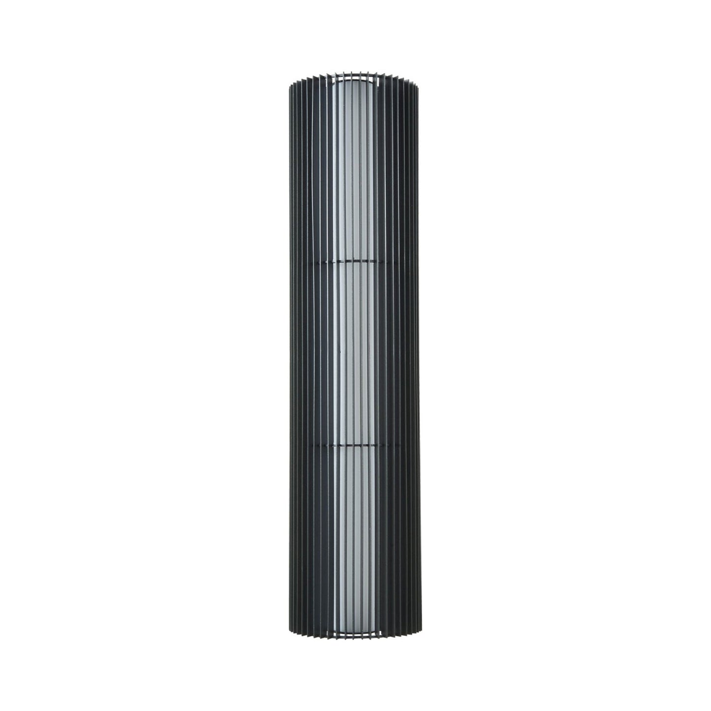 Lava Outdoor LED Wall Light in Matte Black (30-Inch).
