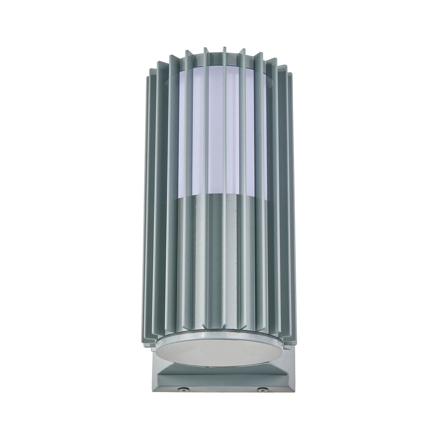 Lava Ribbed Outdoor LED Wall Light in Detail.