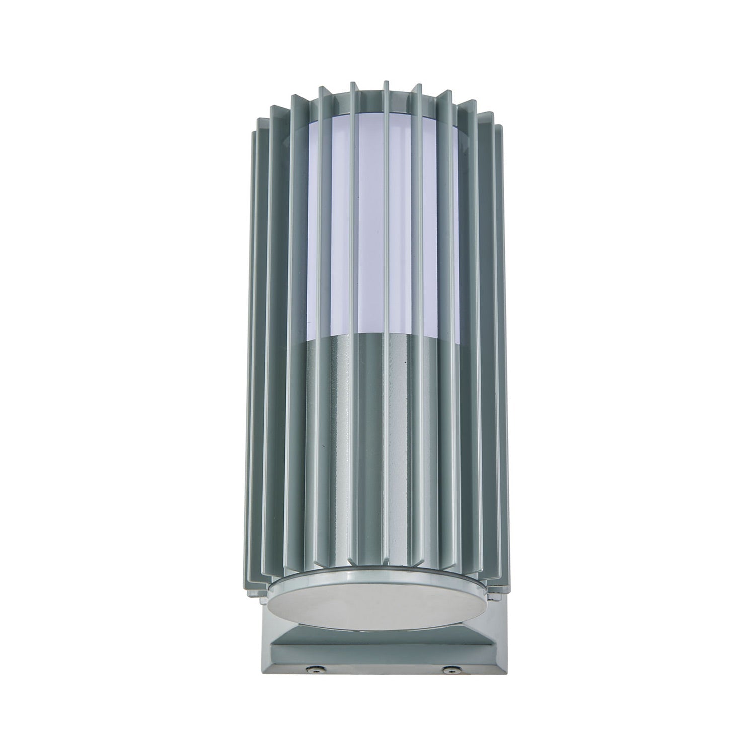 Lava Ribbed Outdoor LED Wall Light in Detail.