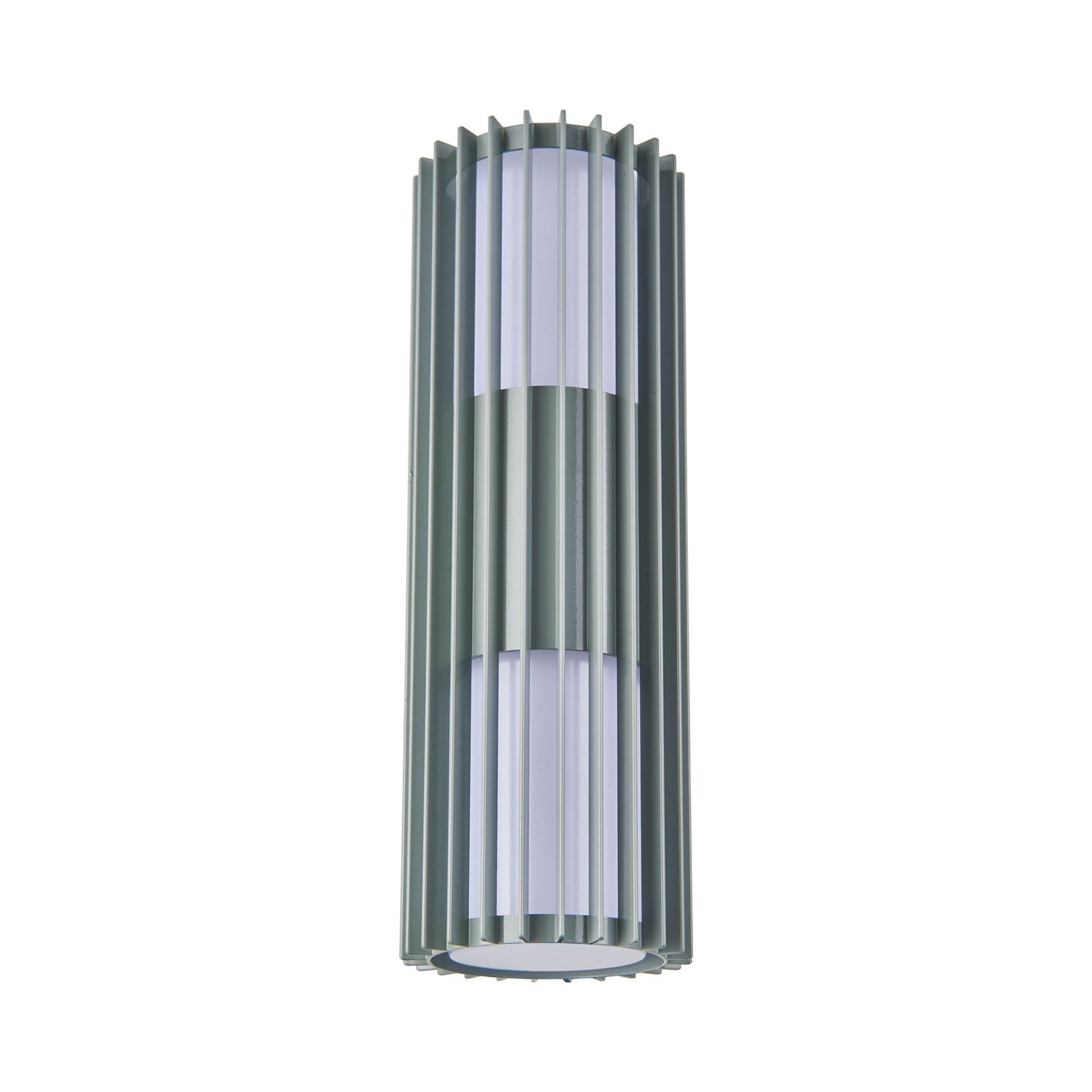 Lava Ribbed Outdoor LED Wall Light in Detail.
