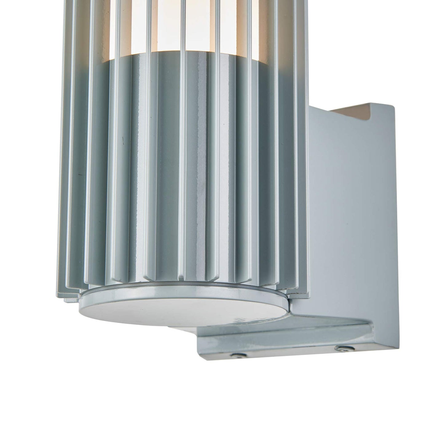 Lava Ribbed Outdoor LED Wall Light in Detail.