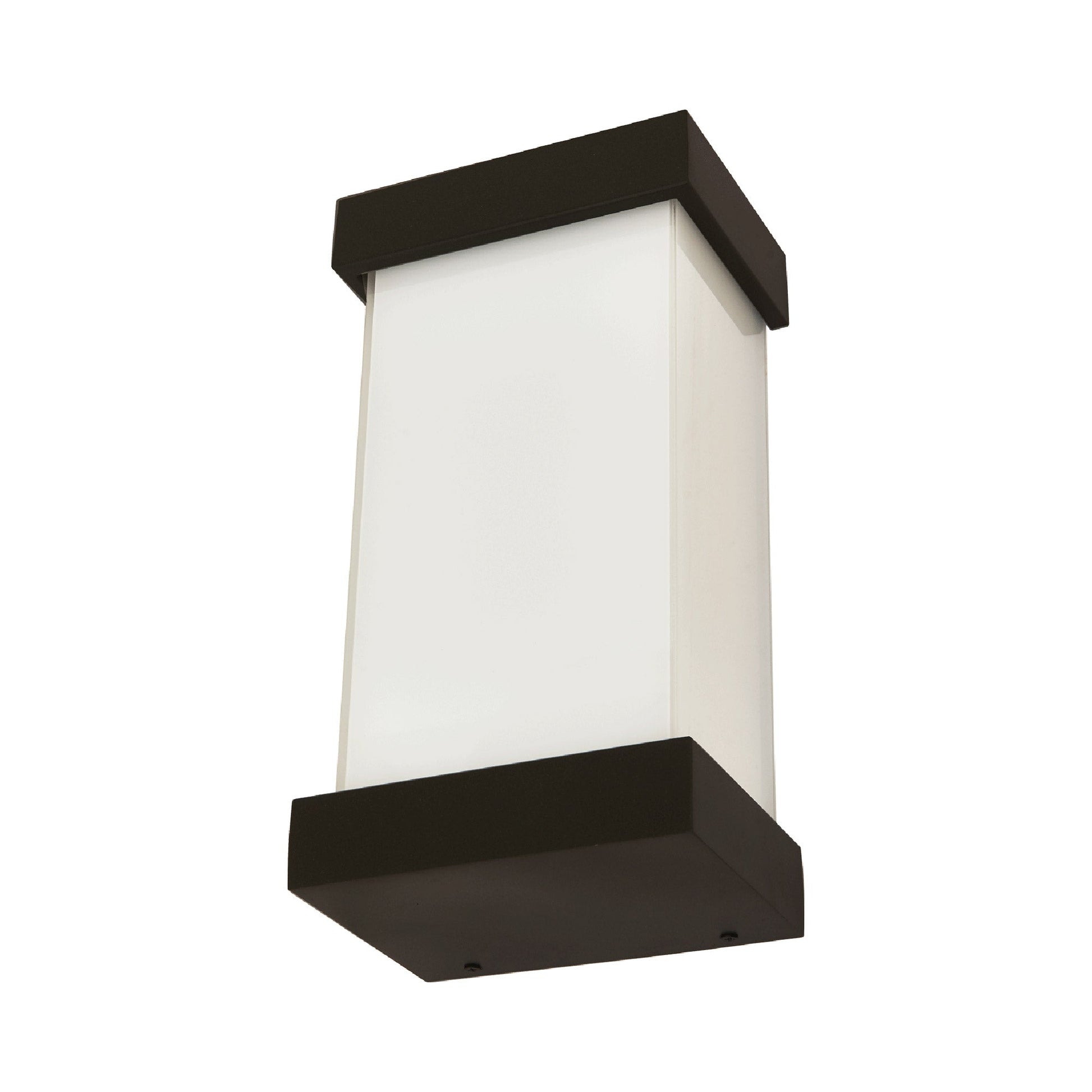 Loki Outdoor LED Wall Light in Matte Black (13.6-Inch).