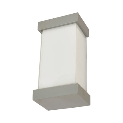 Loki Outdoor LED Wall Light in Silica (13.6-Inch).