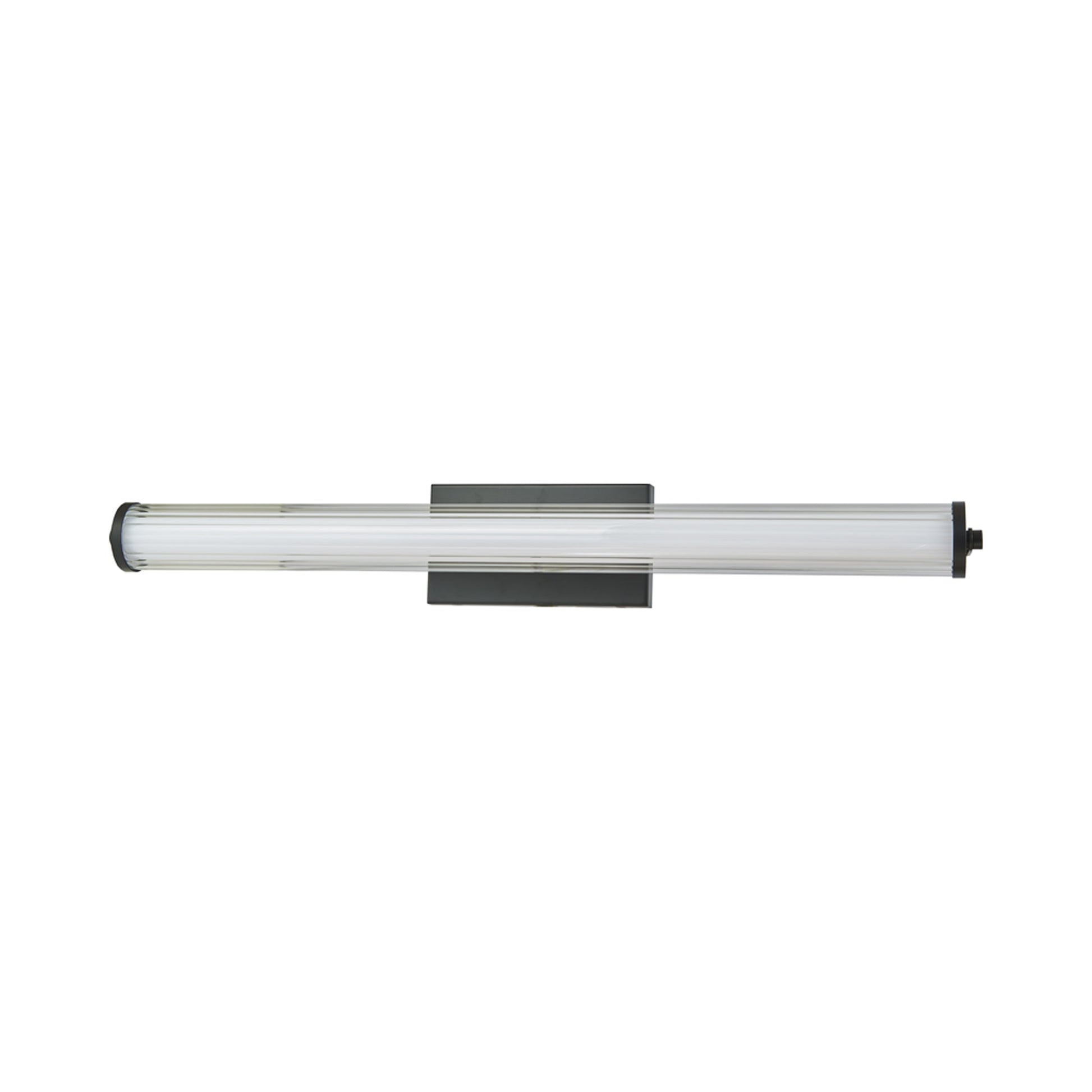 Macie Fluted LED Bath Vanity Light in Detail.