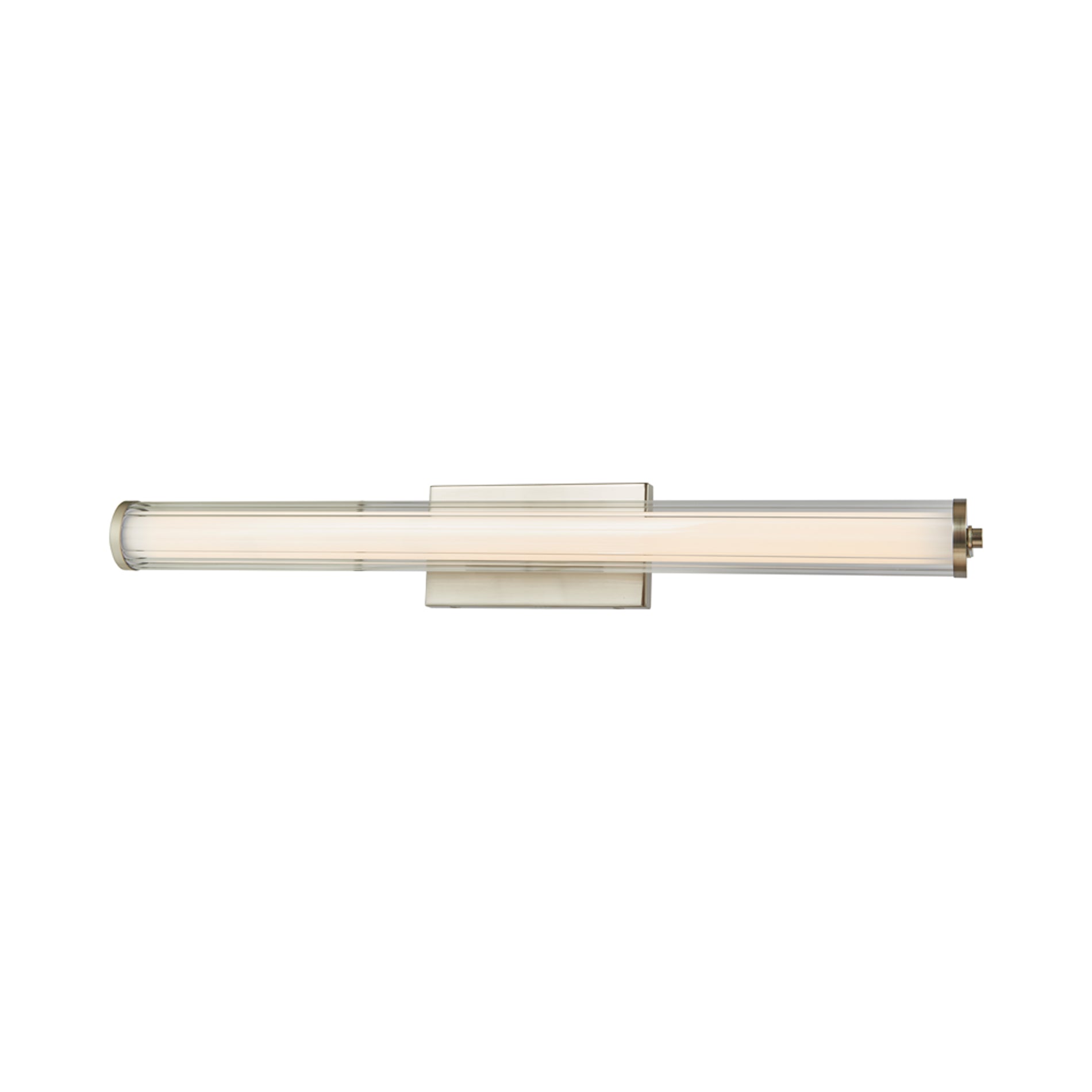 Macie Fluted LED Bath Vanity Light in Detail.