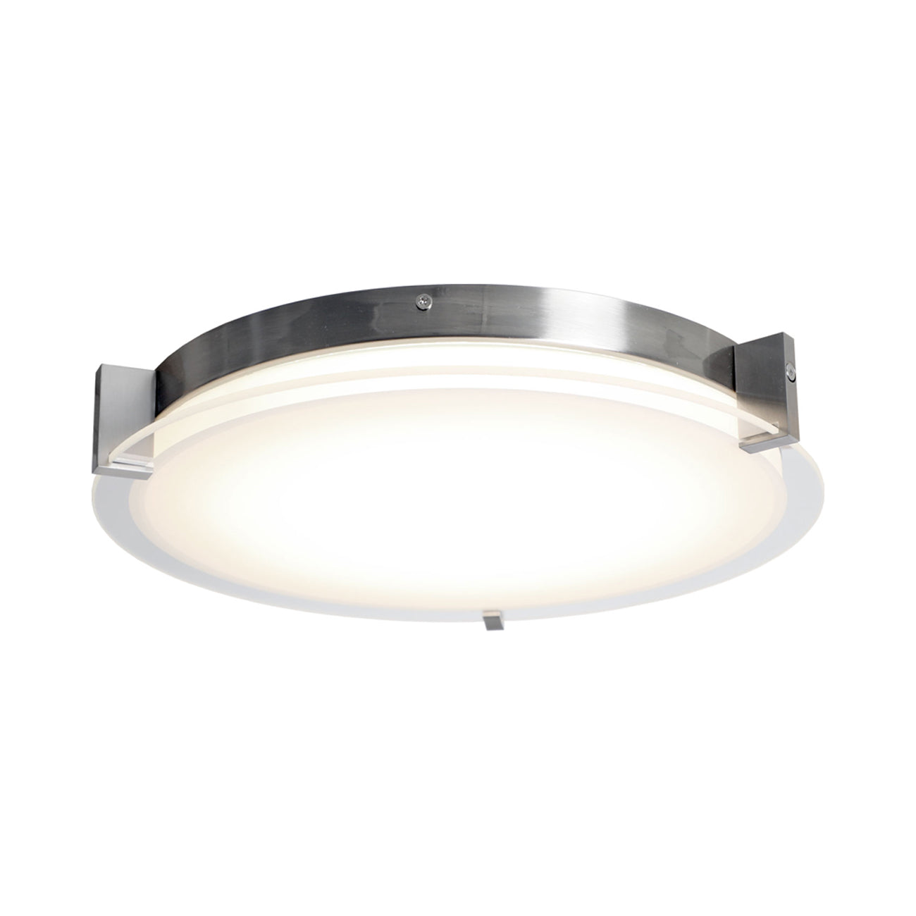 Matrix Round LED Flush Mount Ceiling Light in Detail.