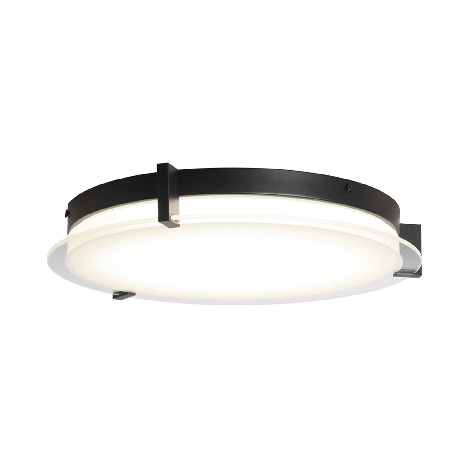 Matrix Round LED Flush Mount Ceiling Light in Detail.
