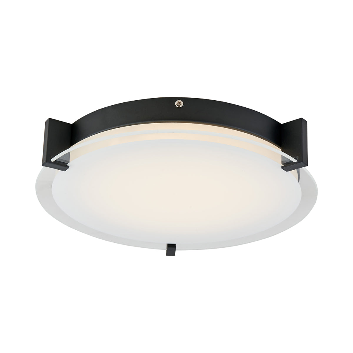Matrix Round LED Flush Mount Ceiling Light in Detail.
