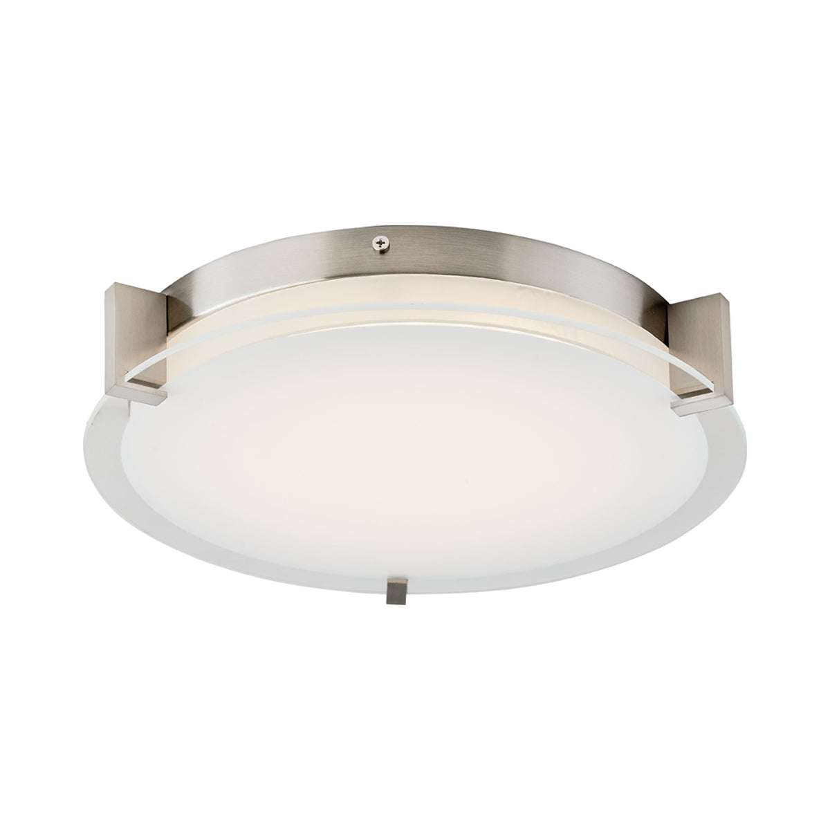 Matrix Round LED Flush Mount Ceiling Light in Detail.
