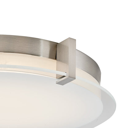 Matrix Round LED Flush Mount Ceiling Light in Detail.