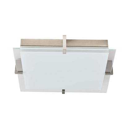Matrix Square LED Flush Mount Ceiling Light in Detail.