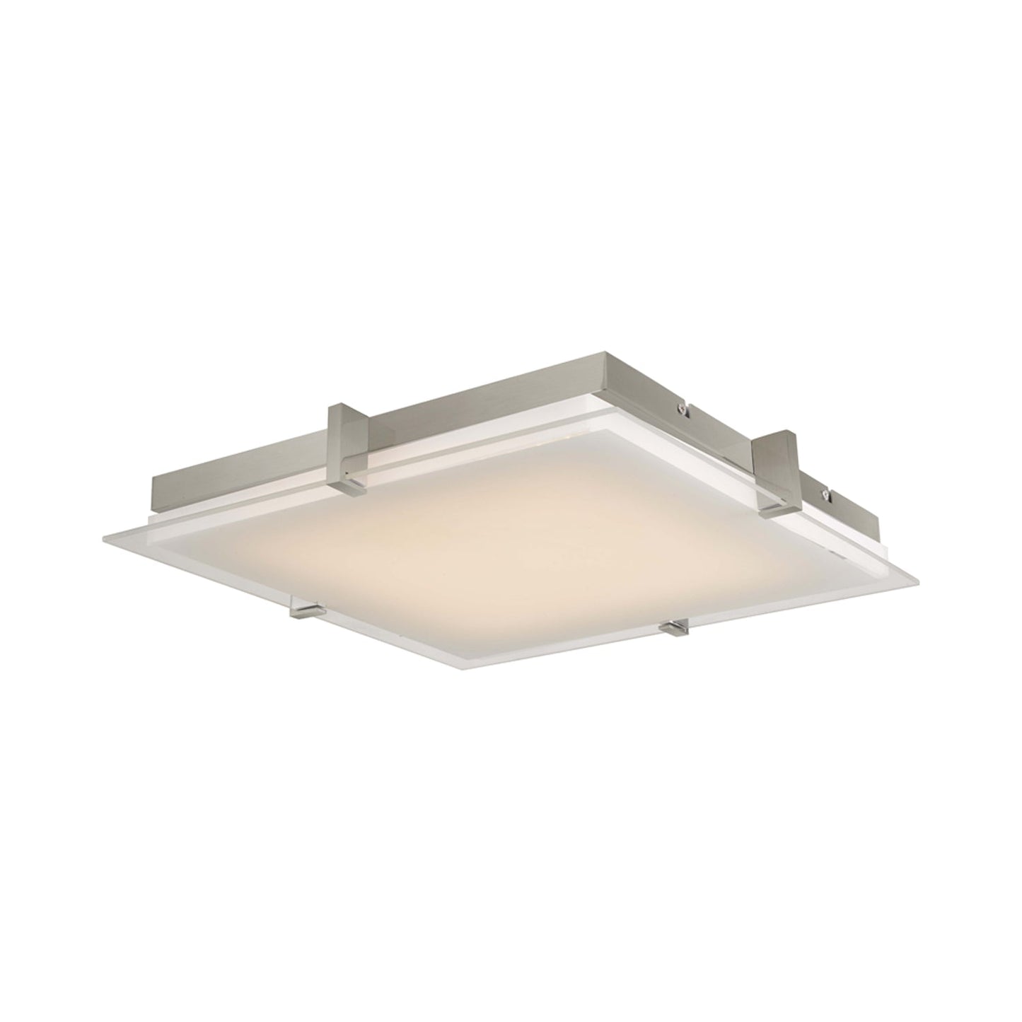 Matrix Square LED Flush Mount Ceiling Light in Detail.