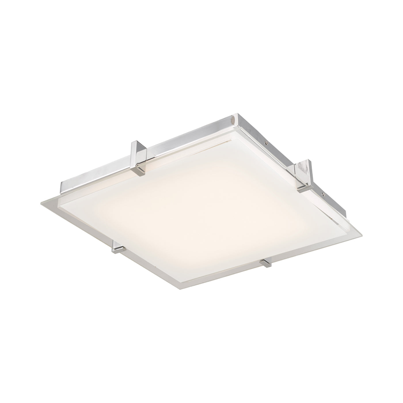 Matrix Square LED Flush Mount Ceiling Light in Detail.