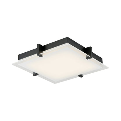Matrix Square LED Flush Mount Ceiling Light in Detail.