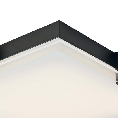 Matrix Square LED Flush Mount Ceiling Light in Detail.