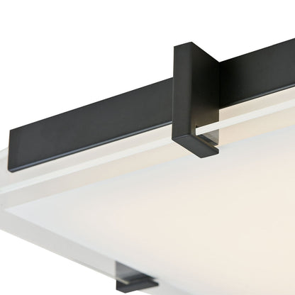 Matrix Square LED Flush Mount Ceiling Light in Detail.