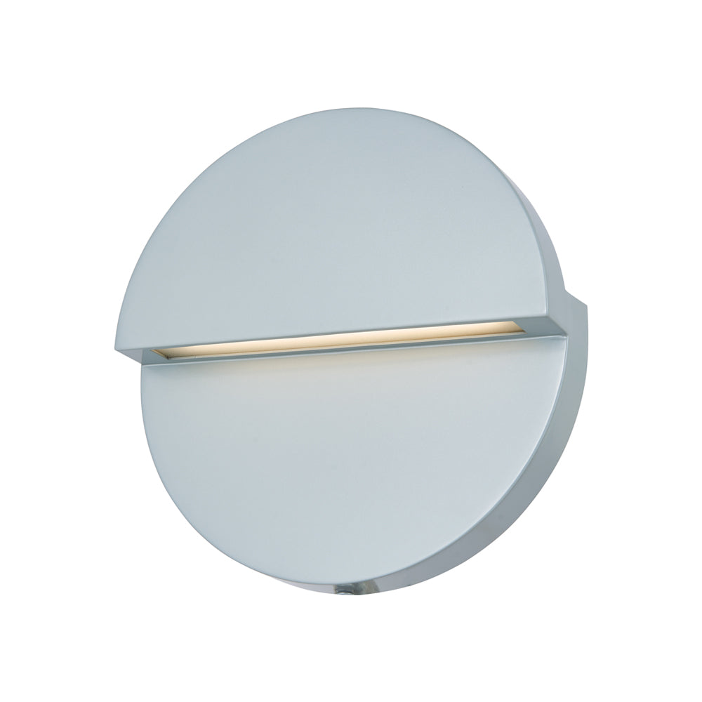 Mona Lisa Round Outdoor LED Wall Light.