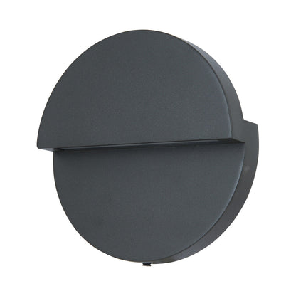 Mona Lisa Round Outdoor LED Wall Light in Detail.