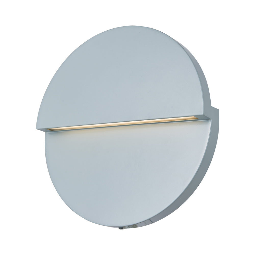 Mona Lisa Round Outdoor LED Wall Light in Detail.