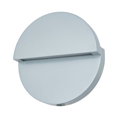 Mona Lisa Round Outdoor LED Wall Light in Detail.