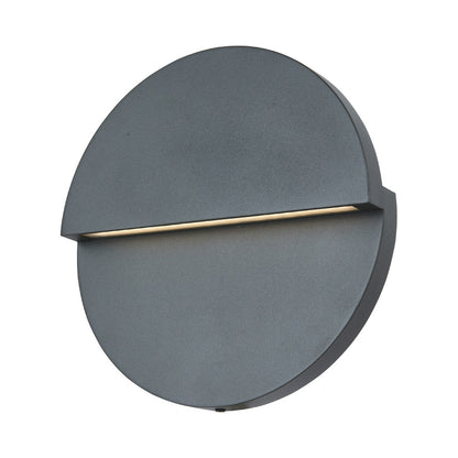 Mona Lisa Round Outdoor LED Wall Light in Detail.