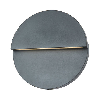Mona Lisa Round Outdoor LED Wall Light in Detail.