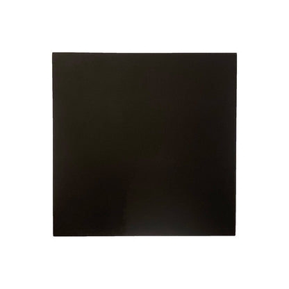 Mona Lisa Square Outdoor LED Wall Light in Matte Black (8-Inch).