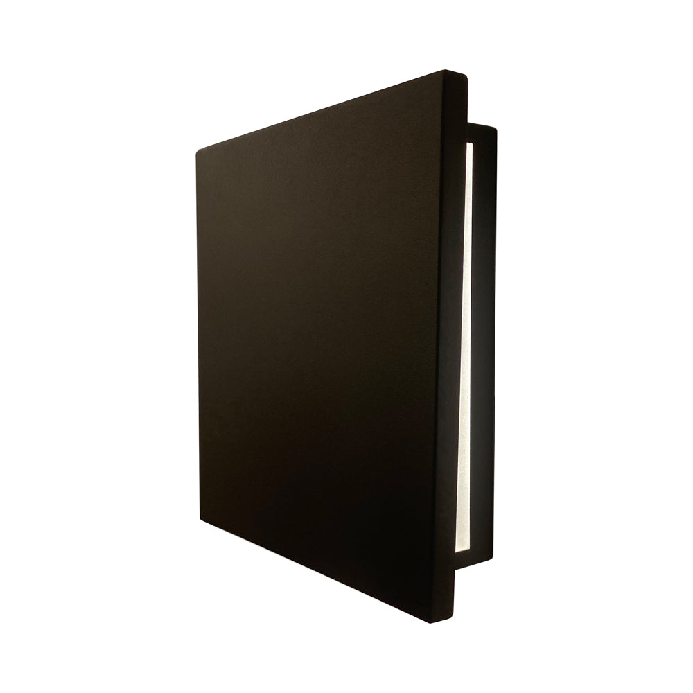 Mona Lisa Square Outdoor LED Wall Light.