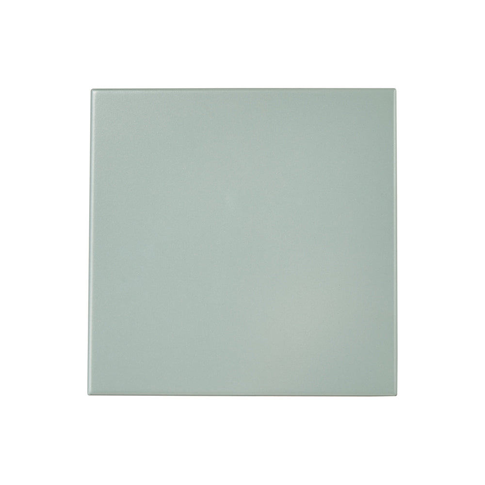 Mona Lisa Square Outdoor LED Wall Light in Silica (8-Inch).