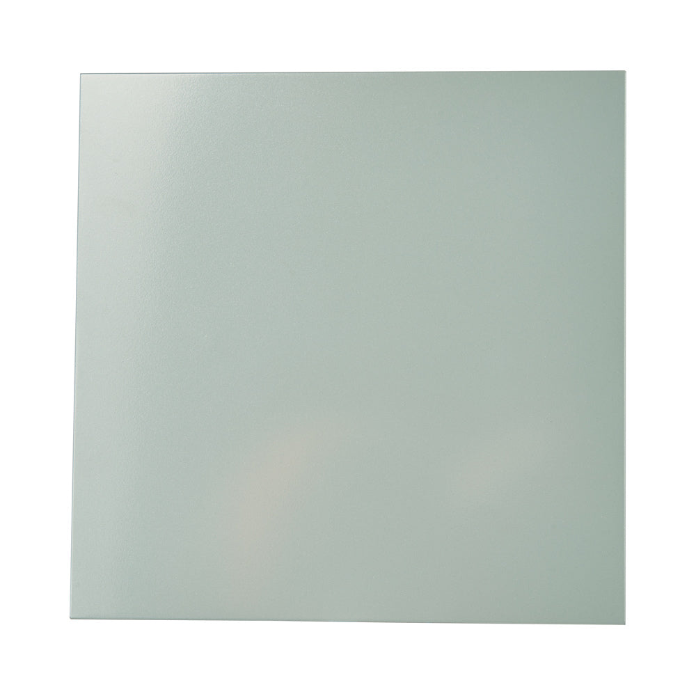 Mona Lisa Square Outdoor LED Wall Light in Silica (12-Inch).