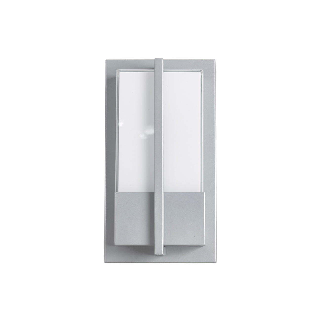 Neutron Outdoor LED Wall Light in Silica (11-Inch).