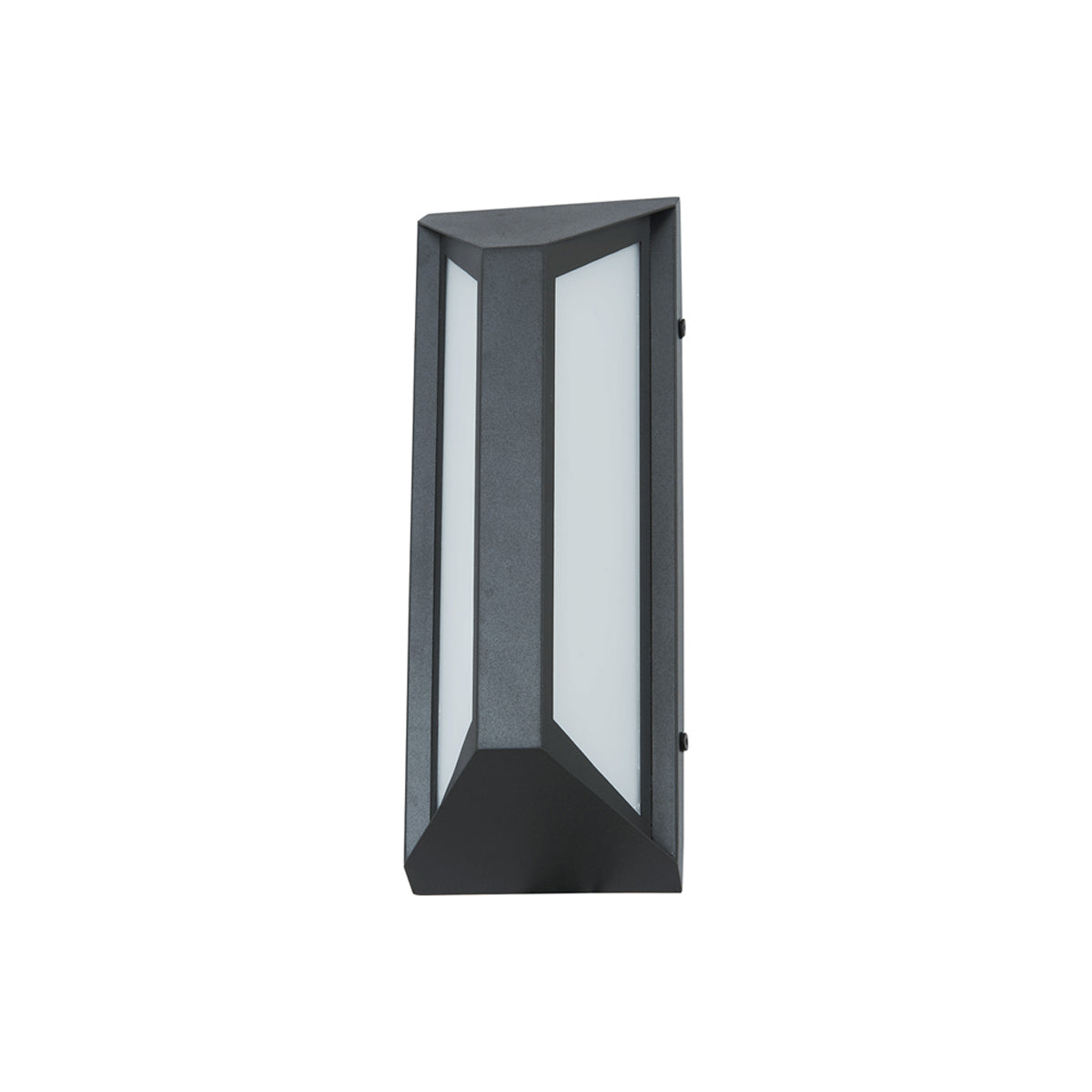 Newport Outdoor LED Wall Light in Matte Black (12-Inch).