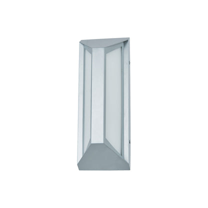 Newport Outdoor LED Wall Light in Silica (12-Inch).