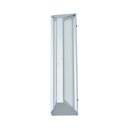Newport Outdoor LED Wall Light in Silica (18-Inch).