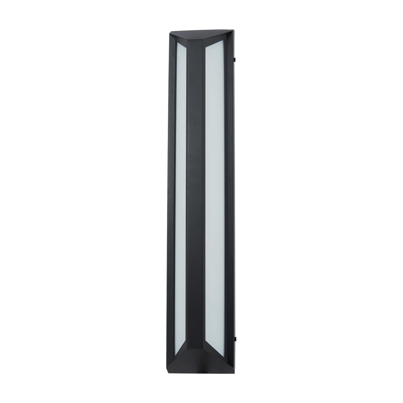 Newport Outdoor LED Wall Light in Matte Black (24-Inch).