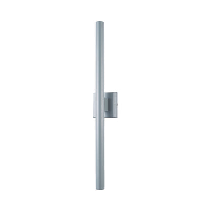 Obelisk Outdoor LED Wall Light in Silica (30-Inch).