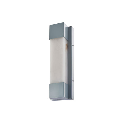 Osiris Outdoor LED Wall Light in Silica (16-Inch).