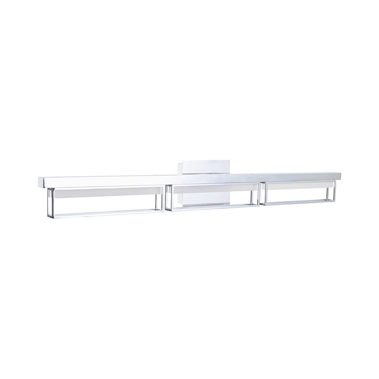 Pane LED Bath Vanity Light in Detail.