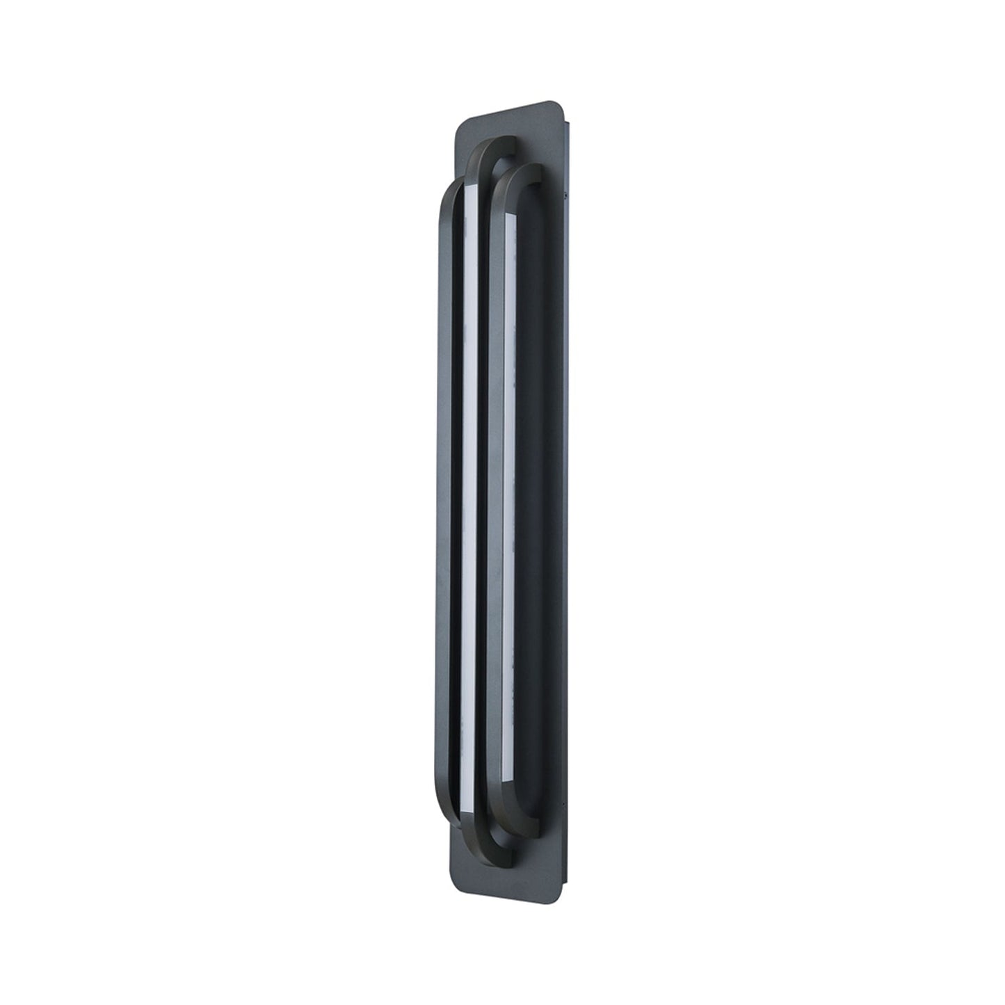 Paton Outdoor LED Wall Light in Matte Black (32-Inch).