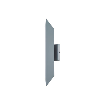 Pauldron Outdoor LED Wall Light in Silica (18-Inch).