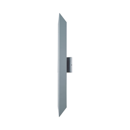 Pauldron Outdoor LED Wall Light in Silica (30-Inch).