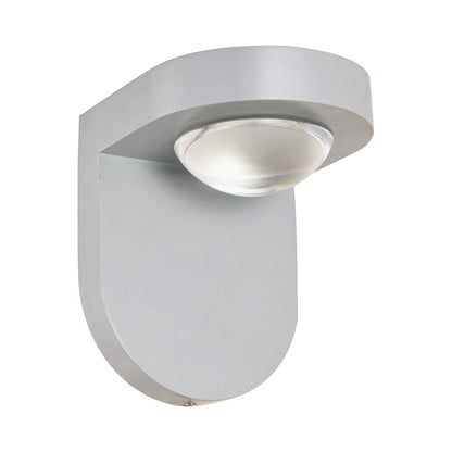 Pharos Outdoor LED Wall Light in Silica.