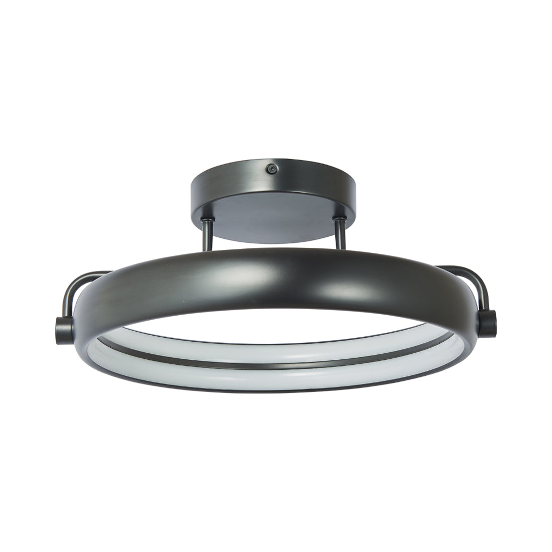 Rave Ring LED Semi Flush Mount Ceiling Light.