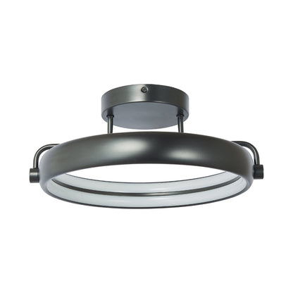 Rave Ring LED Semi Flush Mount Ceiling Light.