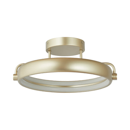 Rave Ring LED Semi Flush Mount Ceiling Light in Detail.