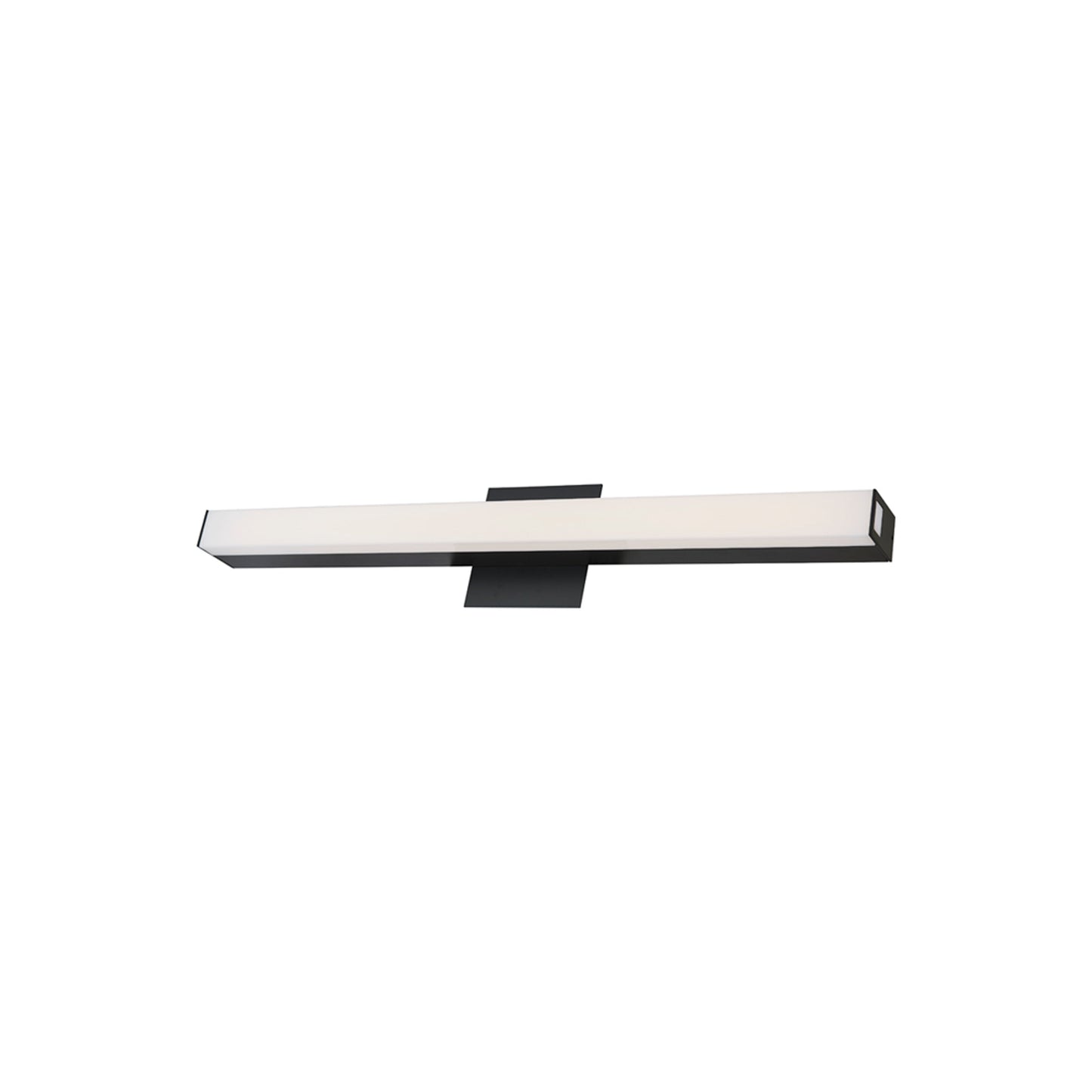 Sabre LED Bath Vanity Light in Black (24-Inch).
